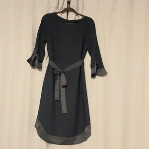 Gray Dress Banana Republic
